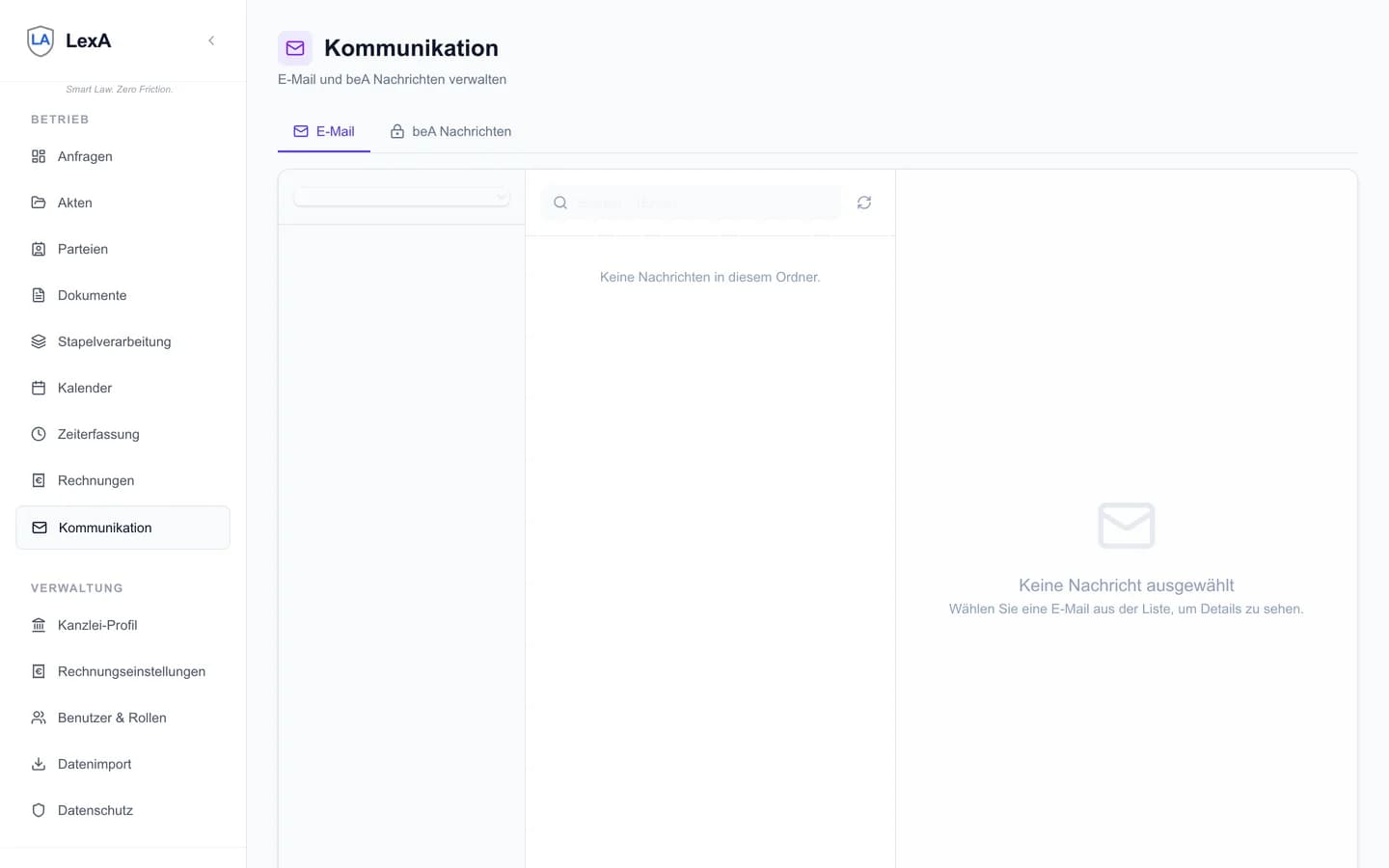 Example scenario: Solo family law practice